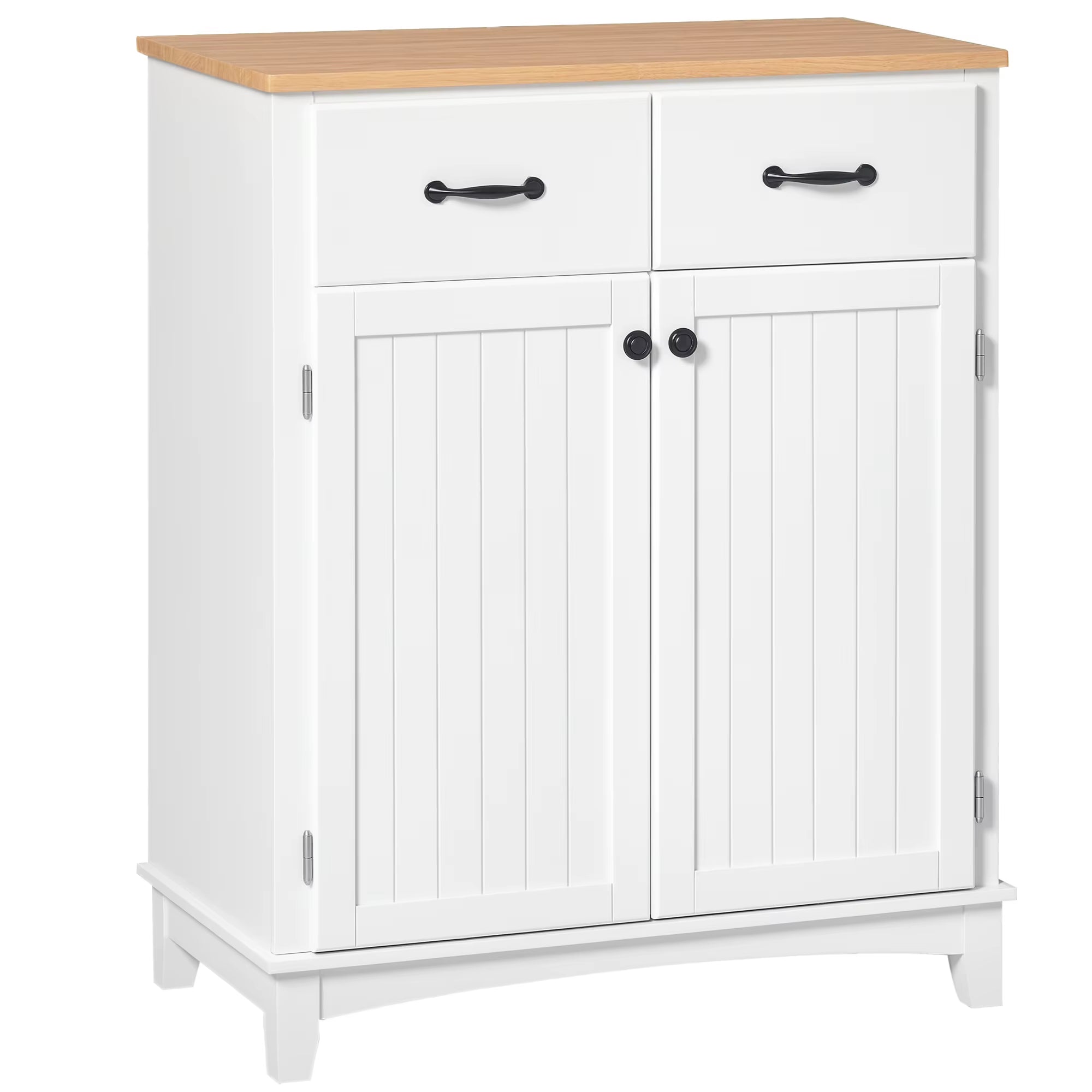 Simple Kitchen Cupboard Storage Cabinet W/ Drawer Living & Dining Room